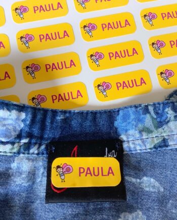 Vārdu uzlīmes drēbēm